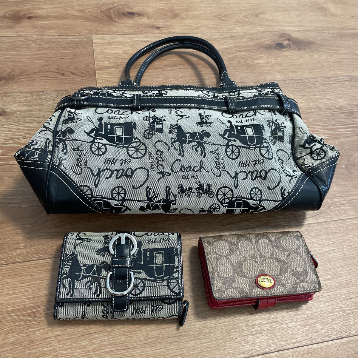 COACH(コーチ) バッグ・財布 3点セット | リサイクルショップ 出張買取