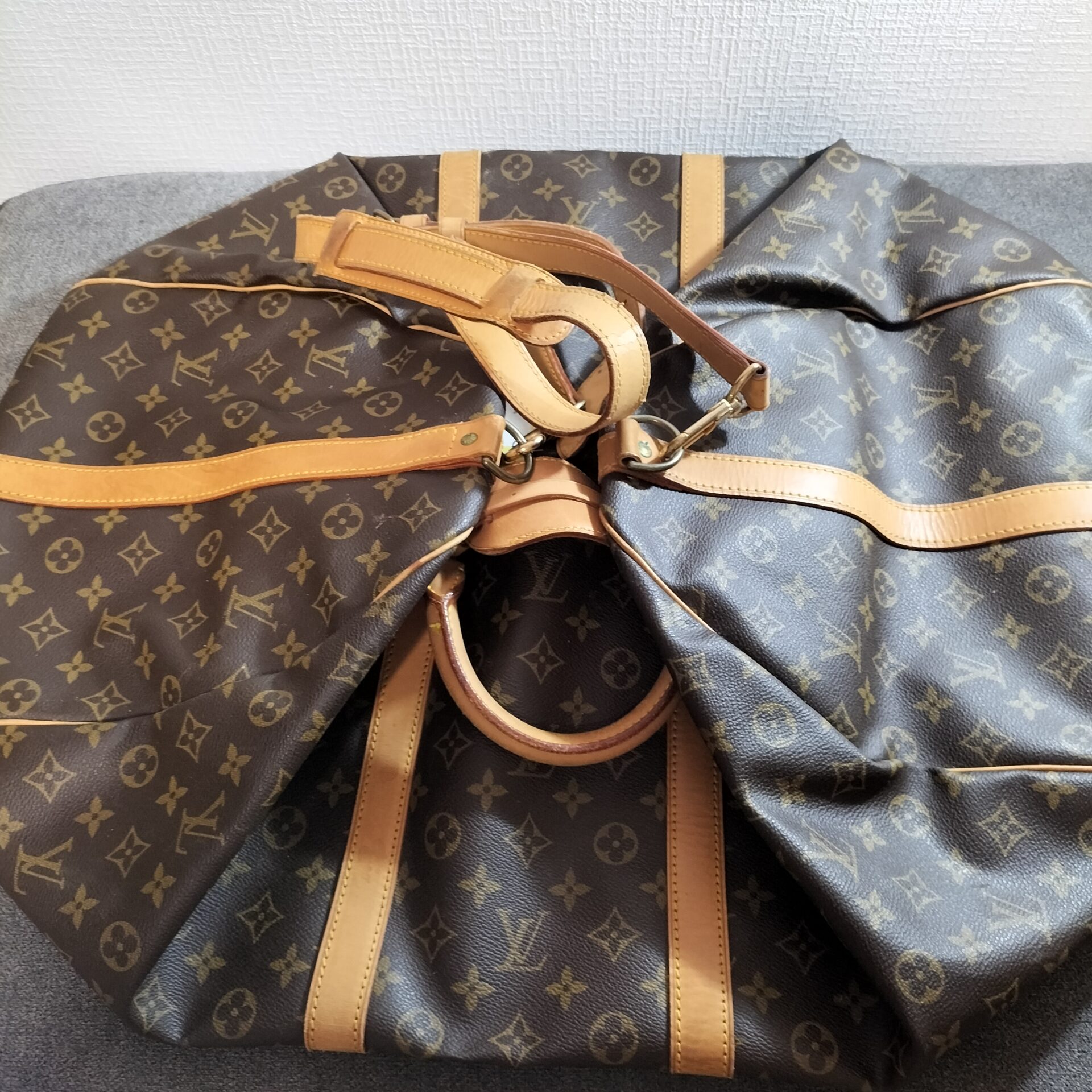 LOUIS VUITTON モノグラム キーポルバンドリエール60