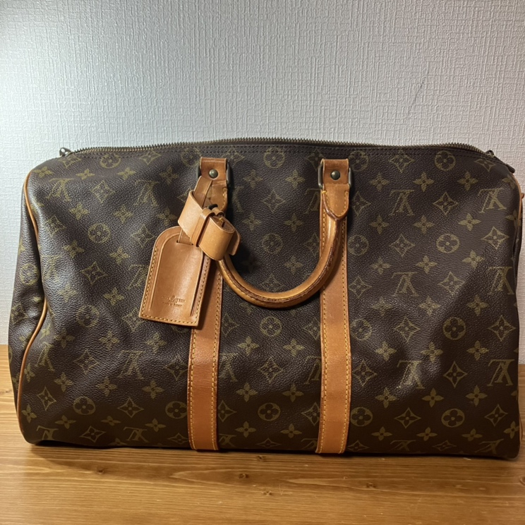 LOUIS VUITTON ルイヴィトン モノグラム キーポル ボストンバッグ ハンドバッグ