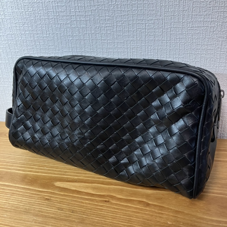 BOTTEGA VENETA ボッテガヴェネタ イントレチャート セカンドバッグ クラッチバッグ レザー