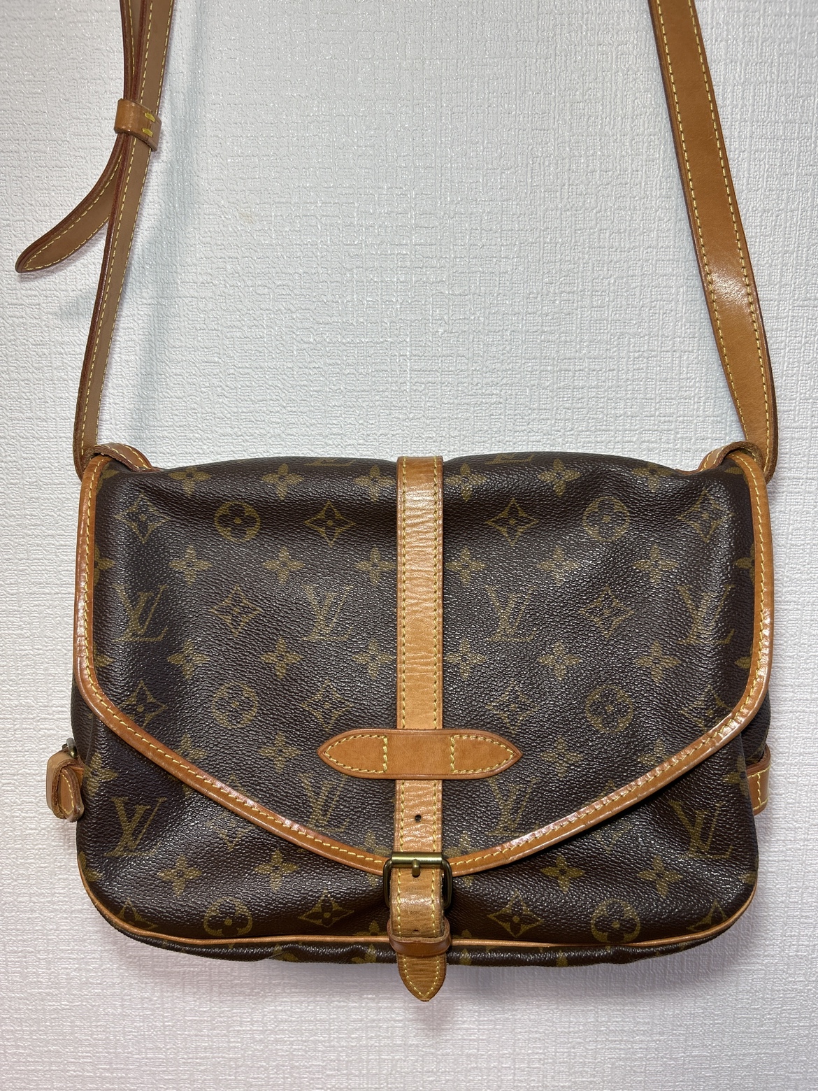 Louis Vuitton ルイ ヴィトン モノグラム ソミュール30 M42256 ショルダーバッグ