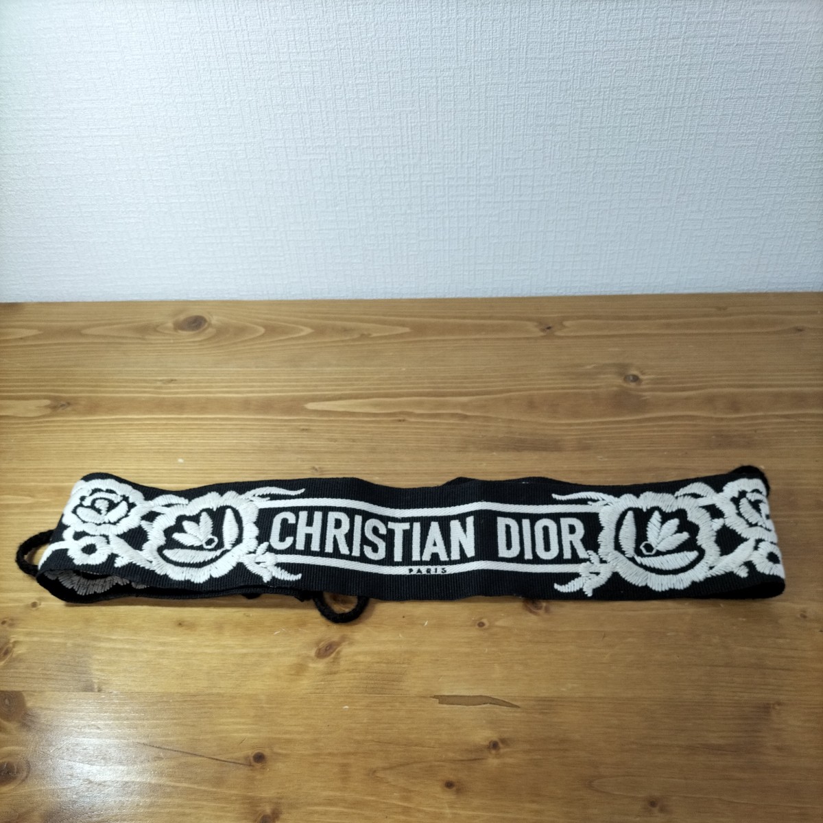 Christian Dior クリスチャン ディオール サッシュベルト 刺繡 装飾品 花柄 ファッション小物 総柄